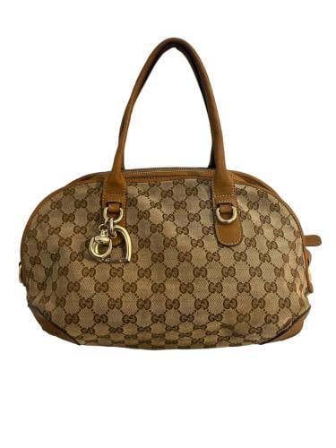 Cloth tote Gucci Brown