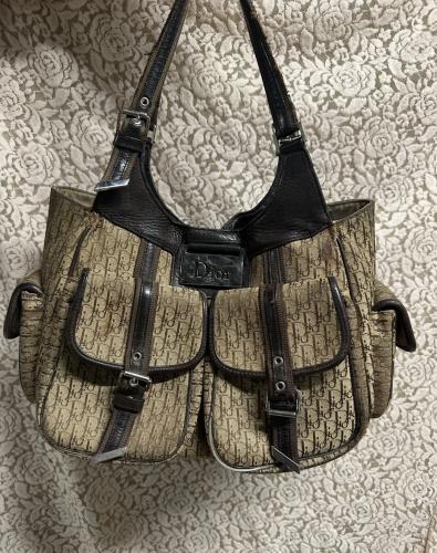 Vintage Dior Diorissimo Hobo Brown bag