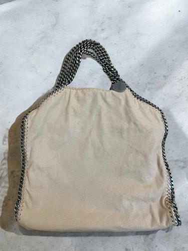 Stella McCartney Peach Faux Leather Falabella Tote