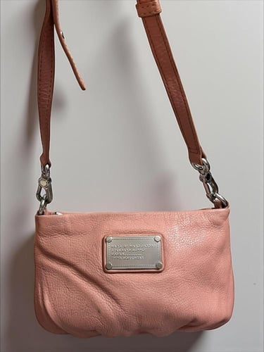 Marc by Marc Jacobs Peach Leather Handbag