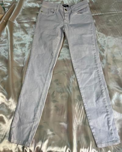 Just Cavalli White "Just Luxury" Skinny Leg Denim Jeans - Size 27