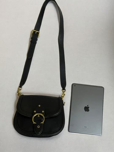 COACH Beat Saddle Bag in Leather