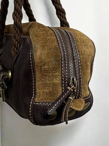 Fendi Selleria Vintage Leather Handbag