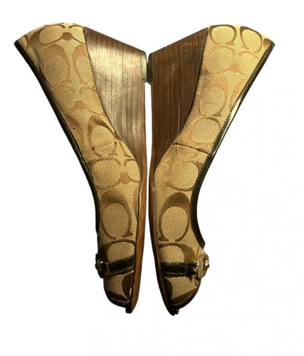 Coach wedges heels ,size:37.5