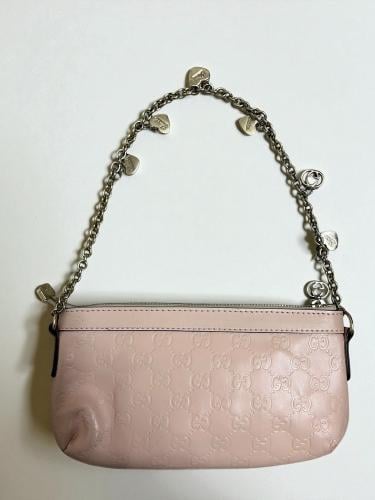 Gucci baby Pink Leather Purse