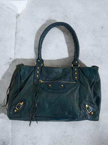 BALENCIAGA Perforated Work city Bag