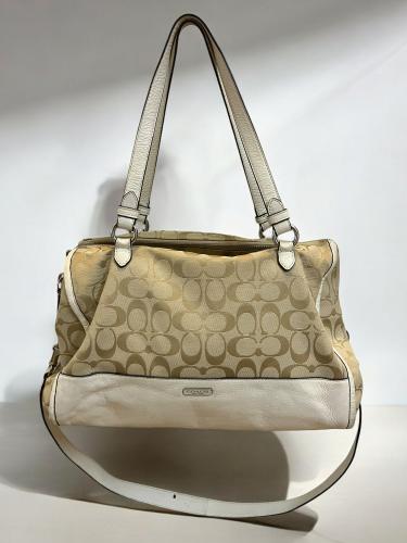 Coach bag in the brand’s signature canvas with a l...