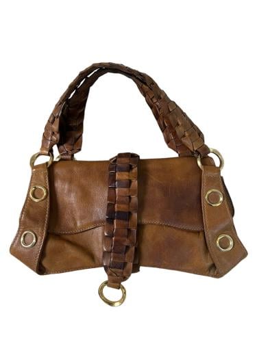 Roberto Cavalli Brown shoulder bag