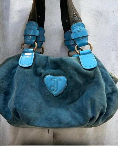 Juicy Couture scottie blue bag