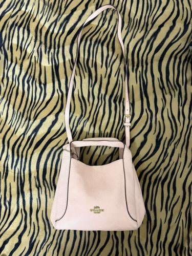 Coach Pink Leather Shoulder Bag