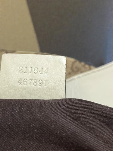 Gucci Beige GG Canvas Tote Bag