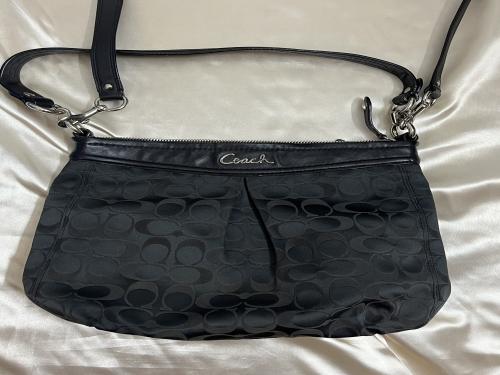 Coach black bag