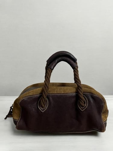Fendi Selleria Vintage Leather Handbag