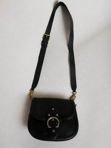 COACH Beat Saddle Bag in Leather