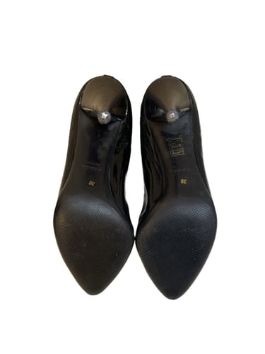 PRADA PATENT LEATHER HEELS Size:39