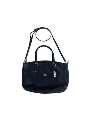 Coach 58874 Liblk Pbbl Prairie Satchel Liblack Nb