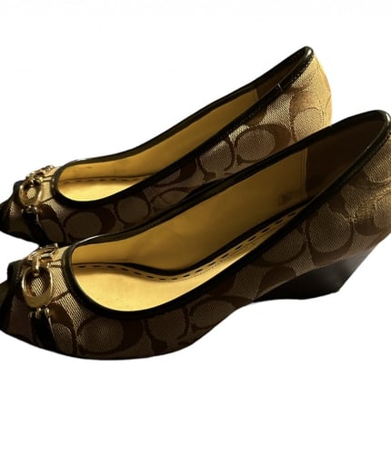 Coach wedges heels ,size:37.5
