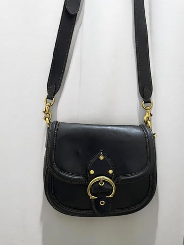 COACH Beat Saddle Bag in Leather