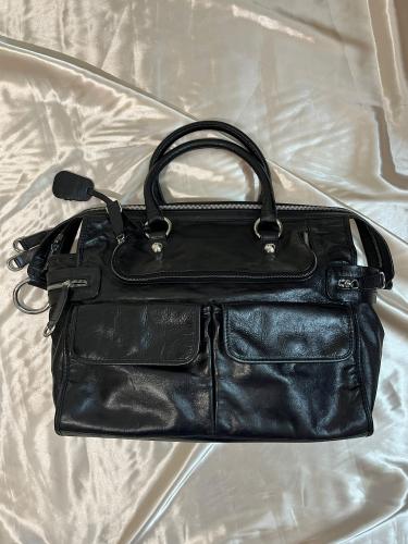 D&G Black Leather Handbag