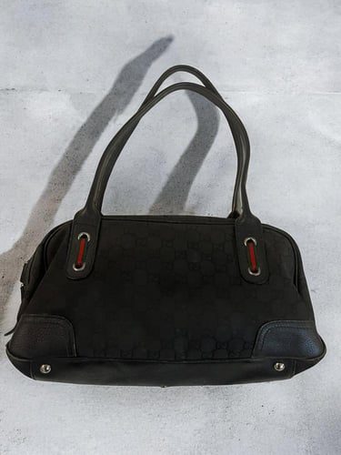 Gucci GG Supreme Canvas Bowling Bag