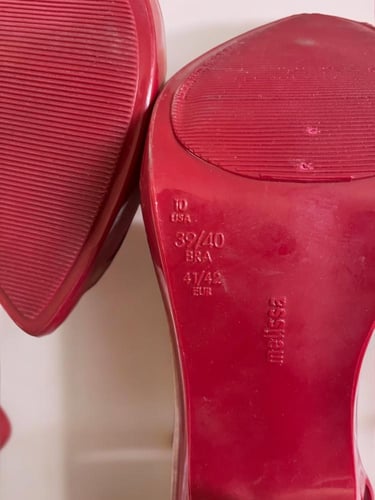 Melissa x Vivienne Westwood heels Size : 39/40