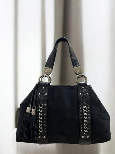 Just Cavalli patent leather handbag