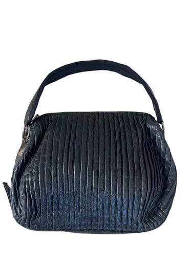 Giorgio Armani Pleated leather bag
