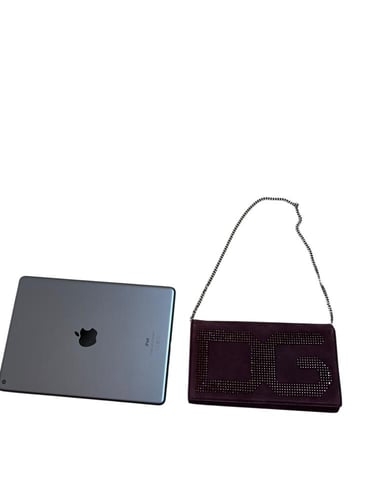 Dolce & Gabbana velvet clutch