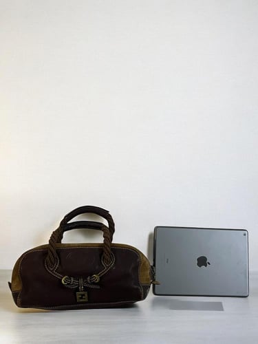 Fendi Selleria Vintage Leather Handbag