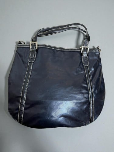 Gucci Patent Leather Tote Bag