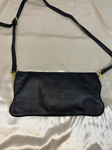 Marc by Marc Jacobs Black Leather Shoulder Bag wit...