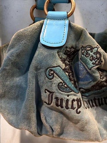 Juicy Couture scottie blue bag
