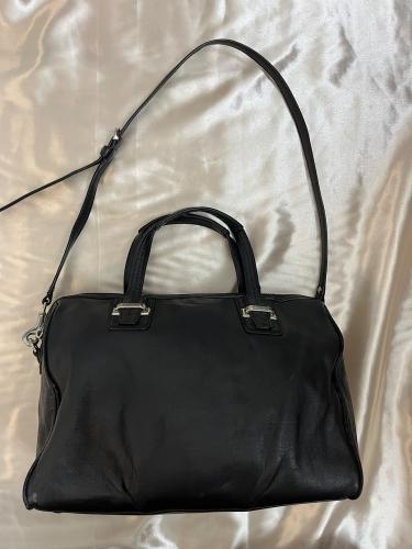 Coach Black Leather Handbag