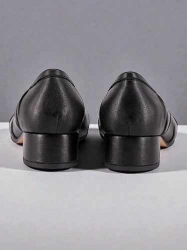 WoodChuckSato Black Tabi Split-Toe Sheep Leather F...