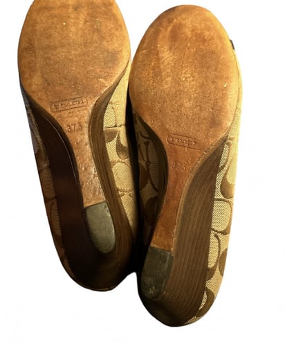 Coach wedges heels ,size:37.5