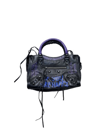 GA ‏Agneau Graffiti Classic Hardware S City Black...
