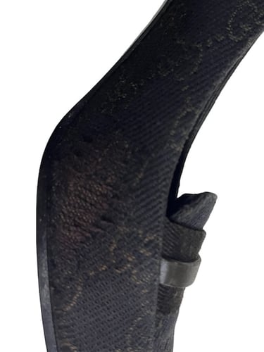 GUCCI Canvas Printed Pumps Size:38 1/2