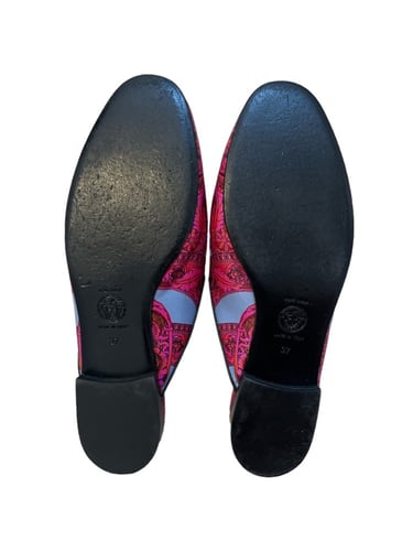 Versace Baroccoflage print Slippers, size 37