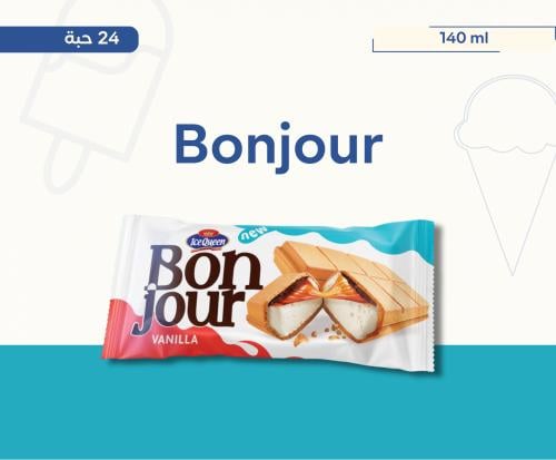 Ice Cream Bonjour | ايس كريم بونجور 24 حبة