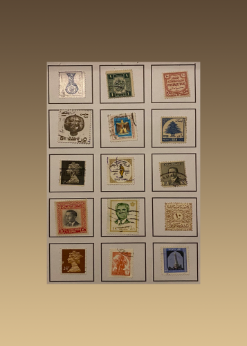 مجموعة الطوابع البريدية منذ عام 1900م .