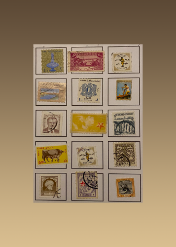 مجموعة الطوابع البريدية منذ عام 1900م .