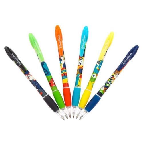 طقم اقلام ديزني بيكسار مكون من 6 اقلام