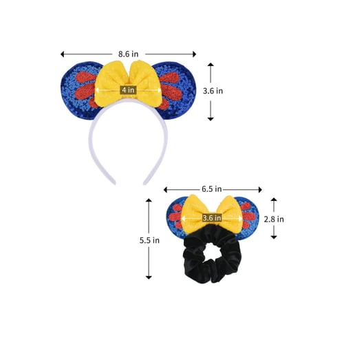 طقم اكسسوار سنووايت للشعر