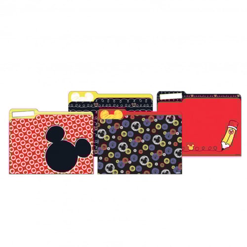 طقم مكون من 4 ملفات لميكي ماوس