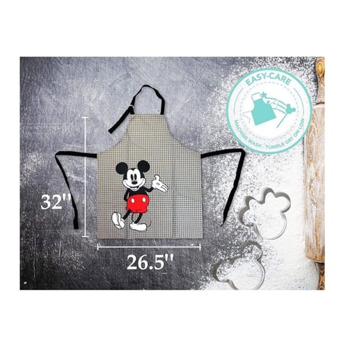 طقم مكون من مريلتين ميكي ومني ماوس