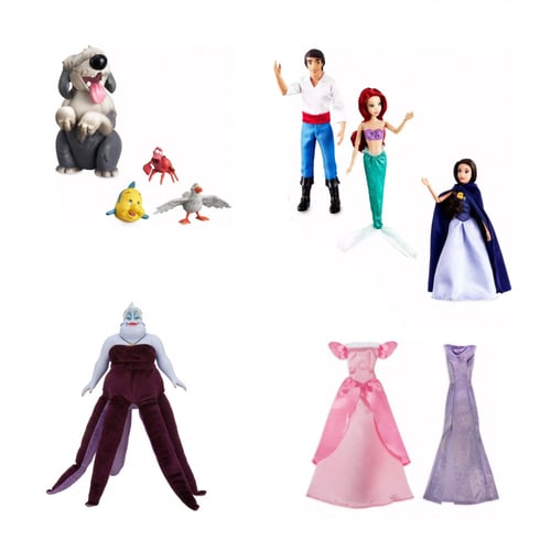 طقم دمى اريال وشخصيات الفيلم