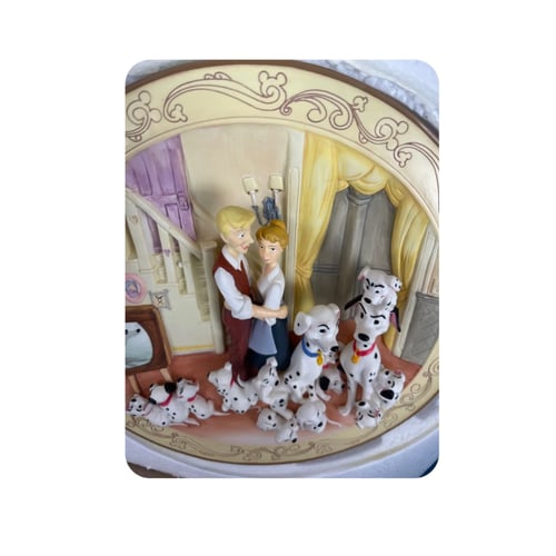 صحن فني مرقش ومرقش 101 3d