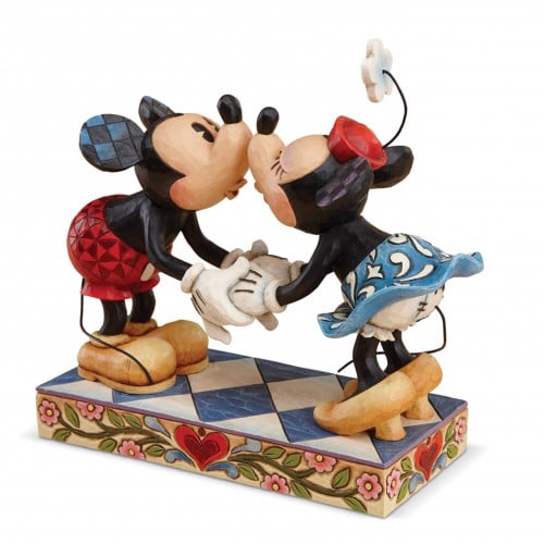 مجسم ميكي ومني ماوس من تصميم jim shore