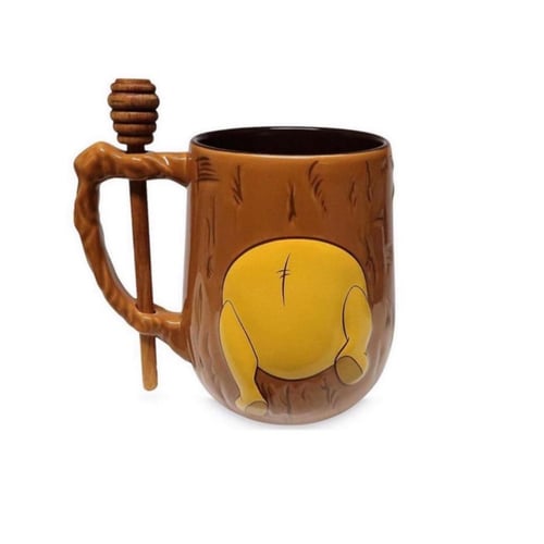 كوب ويني ذابوة مع الملعقه