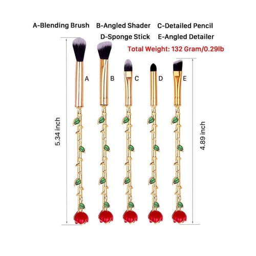 فرش مكياج وردة الجميله والوحش